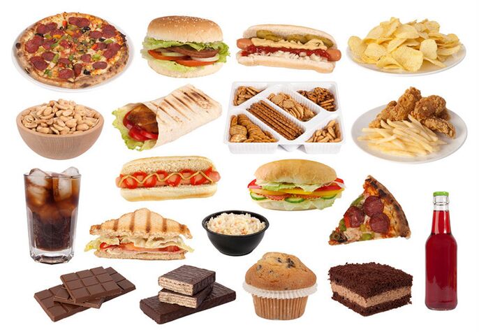 อาหารอันตรายสำหรับการลดน้ำหนักอย่างรวดเร็ว